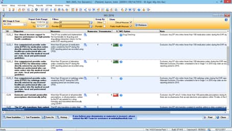 Bariatric Surgery Meaningful Use Dashboard