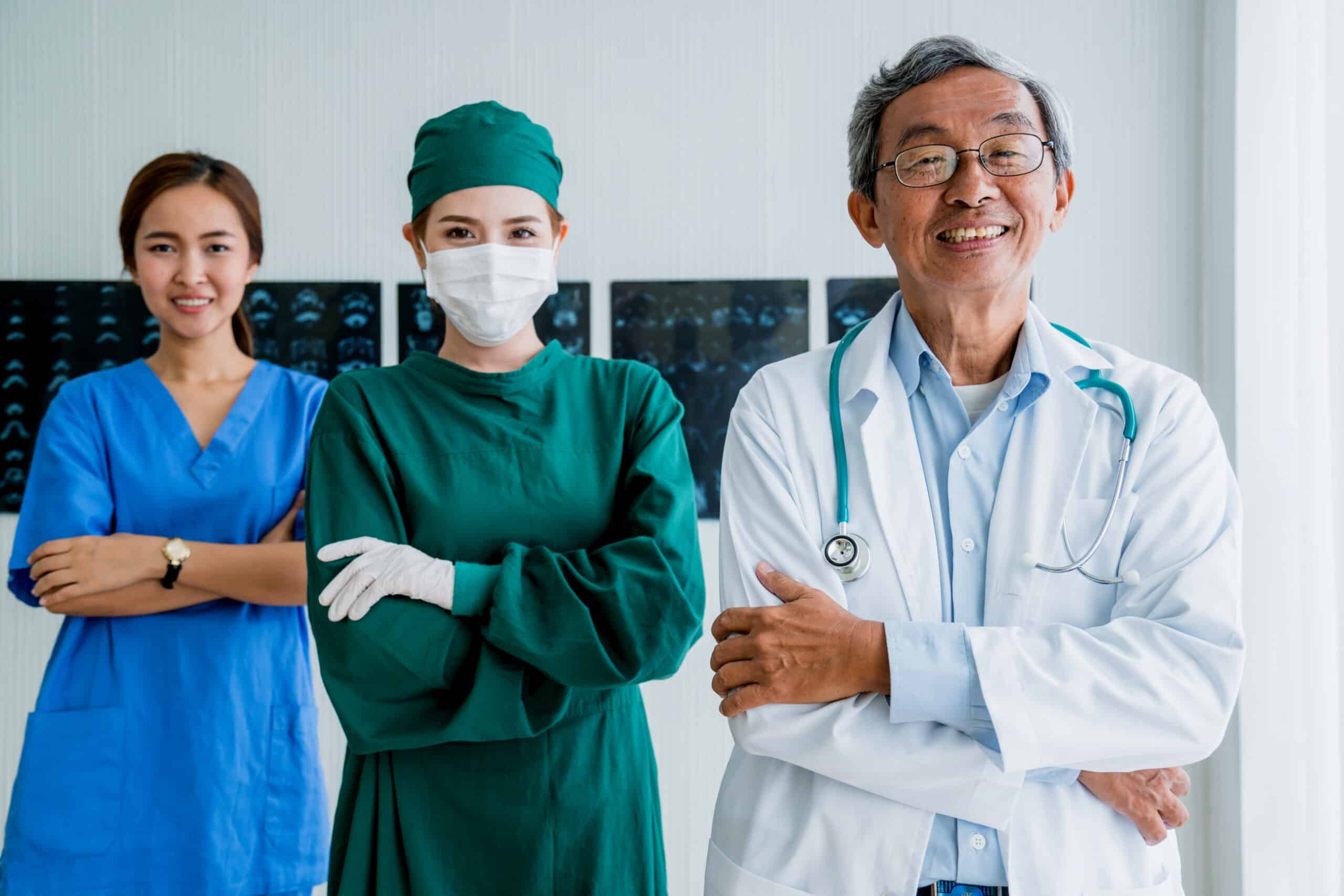 A medical team that is happy with how IMS Build 39 reduces manual work in healthcare.