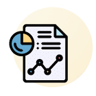 Simplified Reporting & Insights Icon