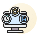 Procedure Scheduling & Resource Allocation Icon