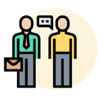 Secure Employer & Insurer Communication Icon