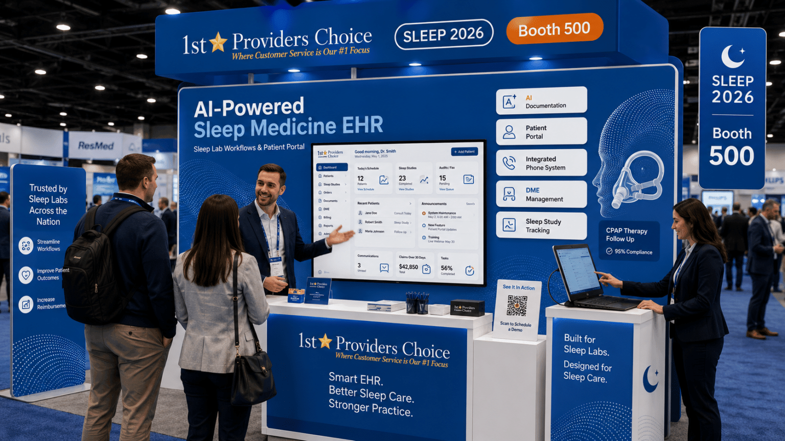 AI-Powered Sleep Medicine EHR At SLEEP 2026